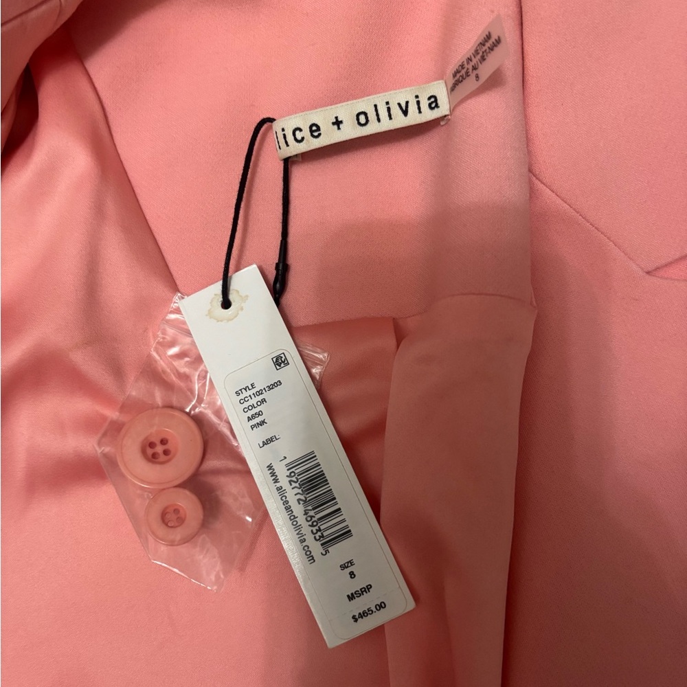 Alice + Olivia Salmon suit with shorts set-gorg! please read sizing description